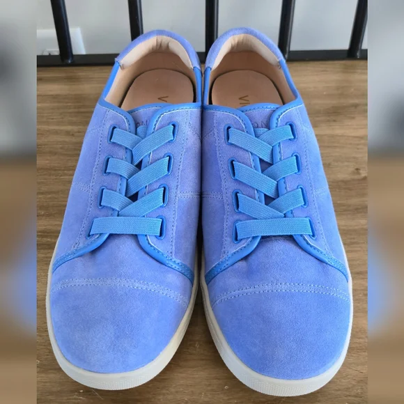 Vionic Women's Suede Water Resistant Cupsole Sneakers - Picture 2 of 8